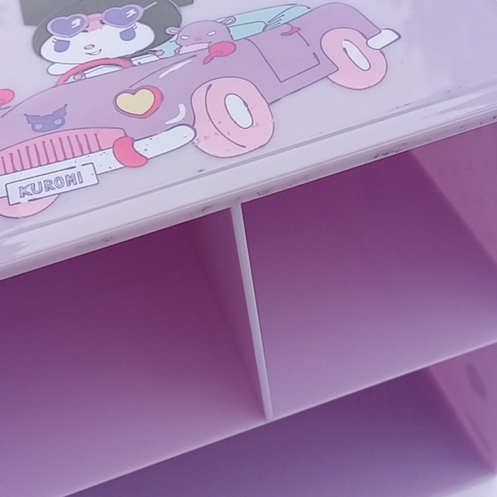 Miniso Sanrio Purple Organizer Box - Picture 15 of 16